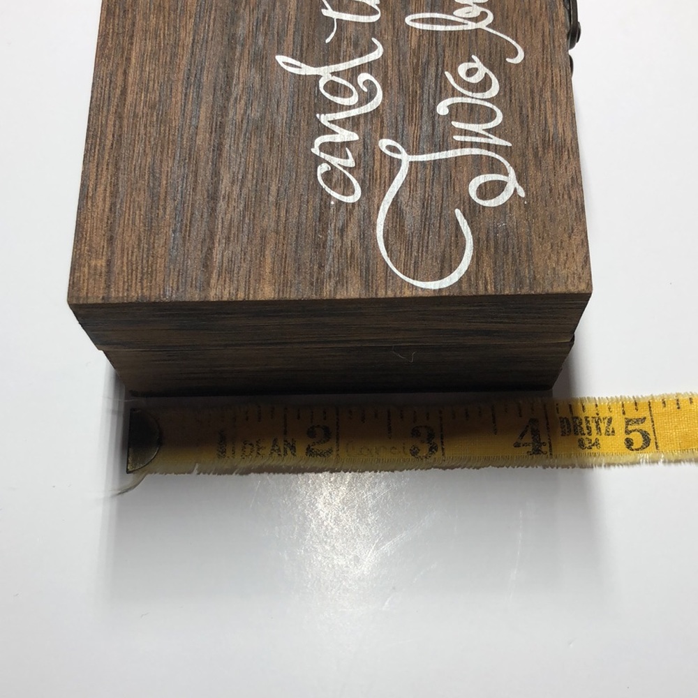 Brown ring box - Picture 6 of 7